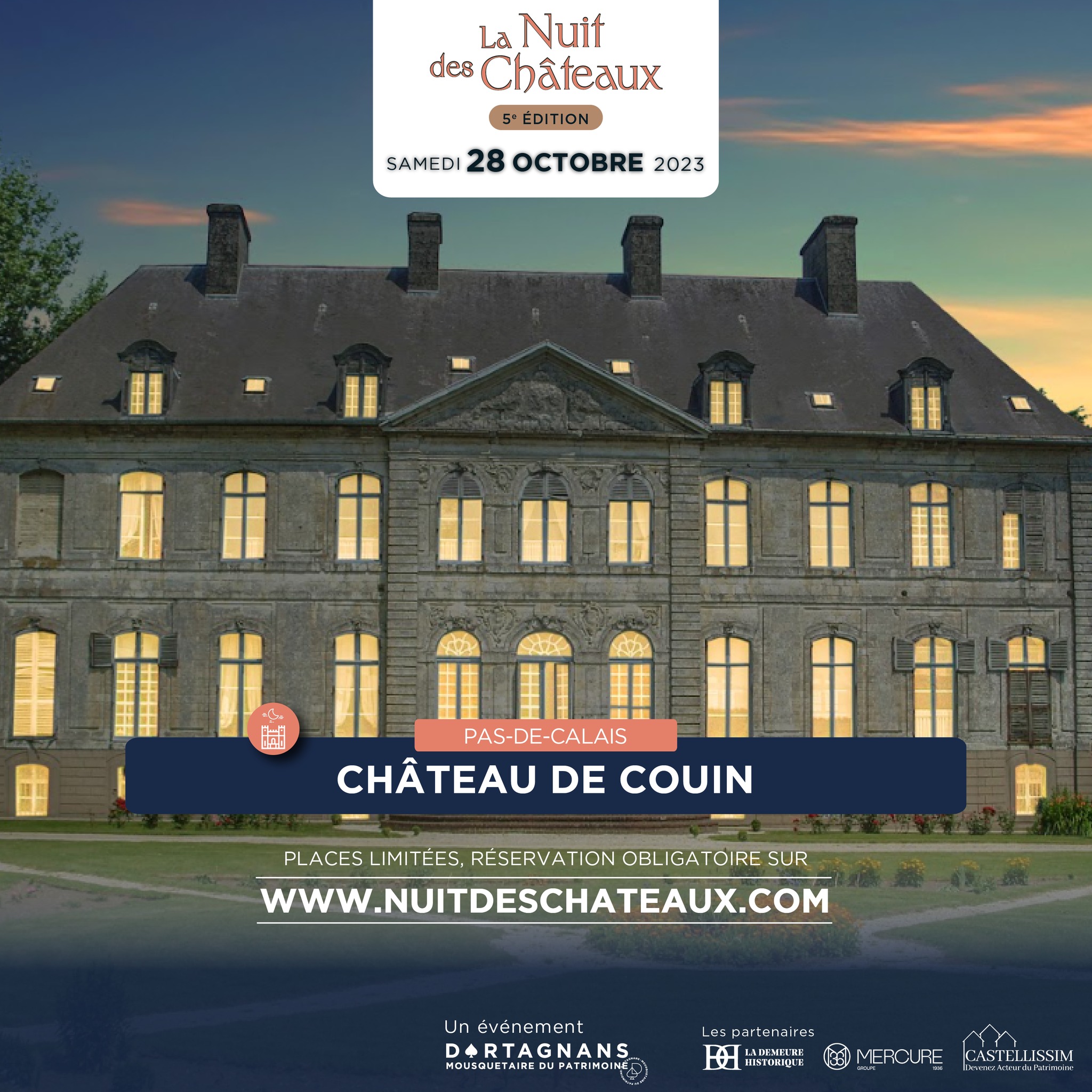 La Nuit des Châteaux Château de Couin TOURISME